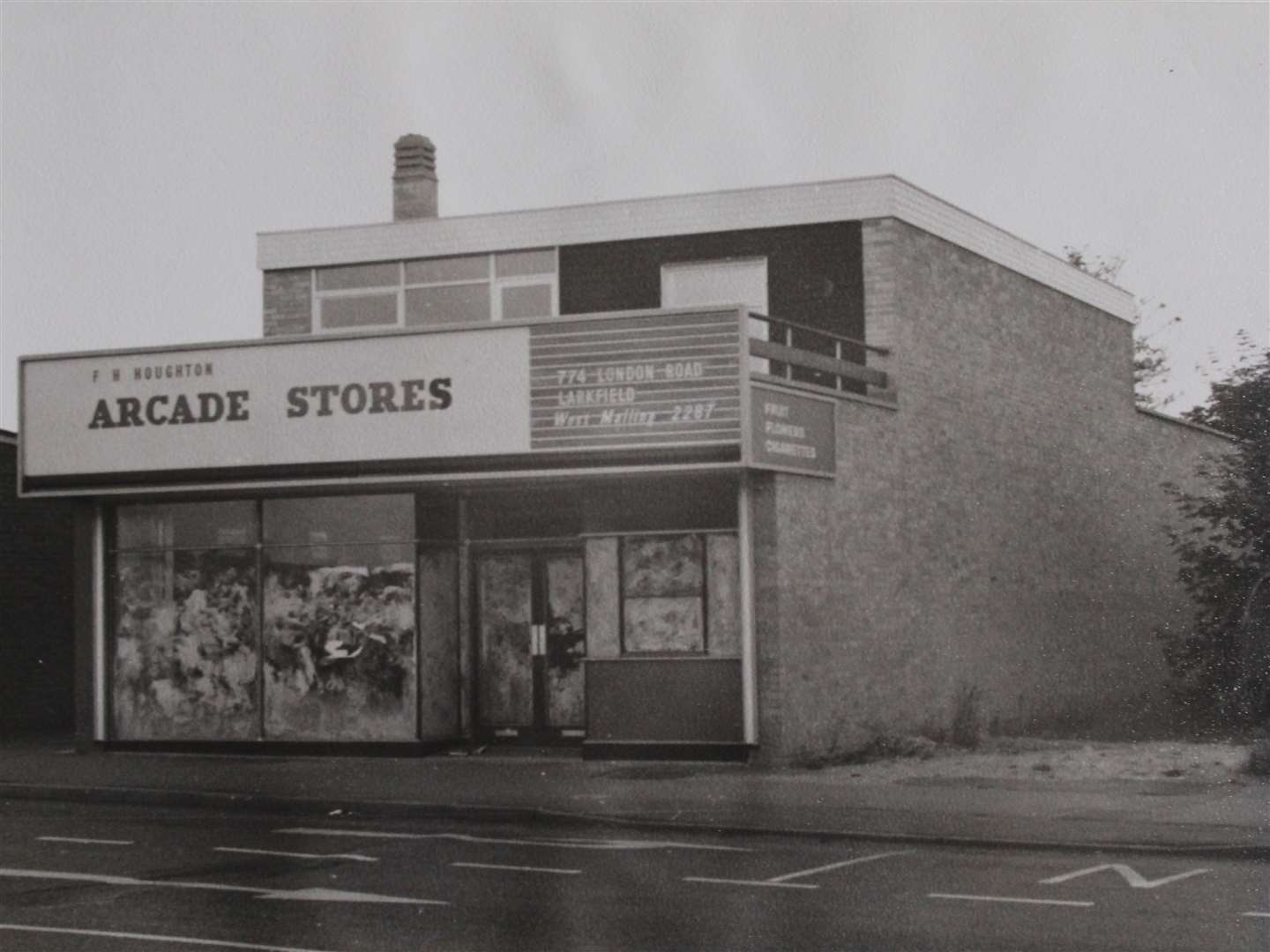 The Arcade Stores built by Goodsell and Son in Larkfield