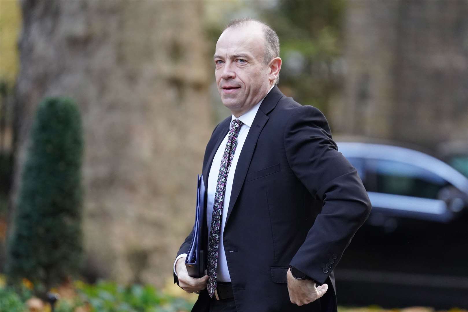 Northern Ireland Secretary Chris Heaton-Harris could not say whether NHS pay rises will be funded (PA)