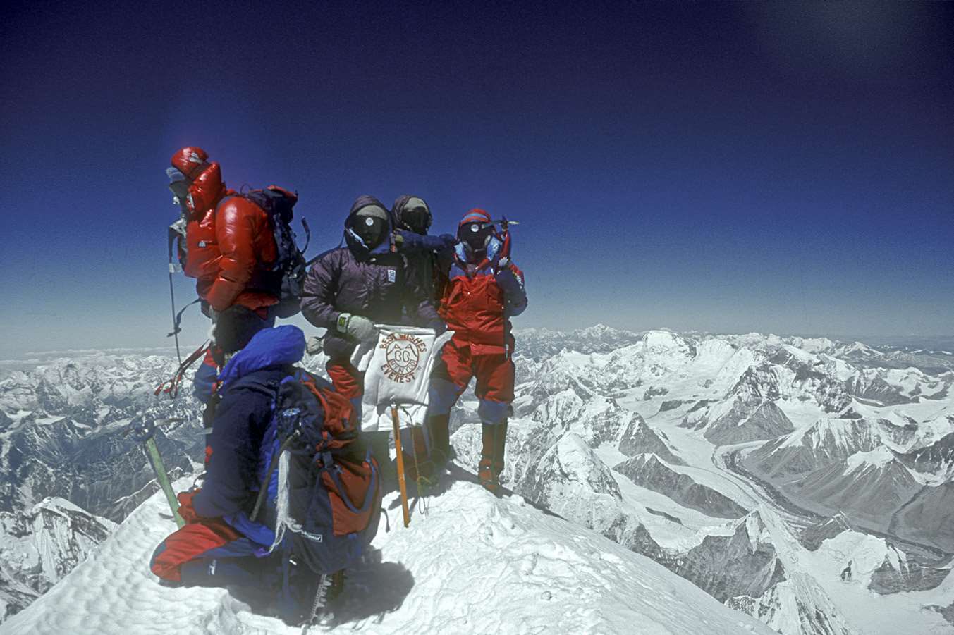 Sir Chris Bonington's expedition