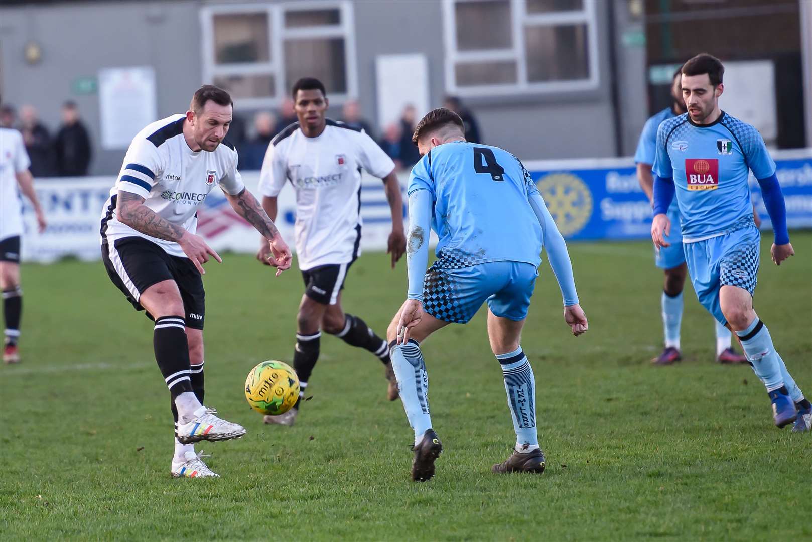 Faversham Town up against Cray Valley in Isthmian South East Picture: Alan Langley