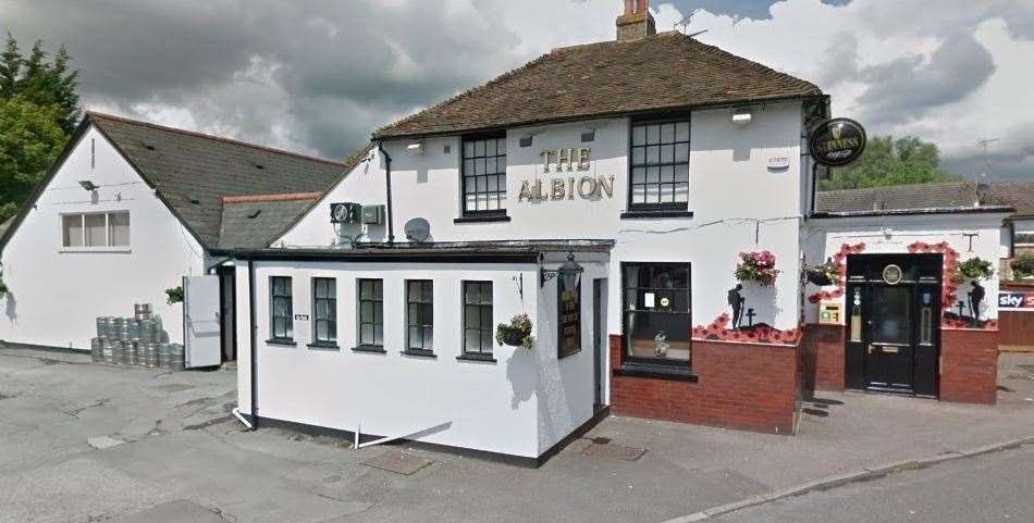 Little's victim was relaxing in the Albion pub, when he came in and demanded cash for drugs