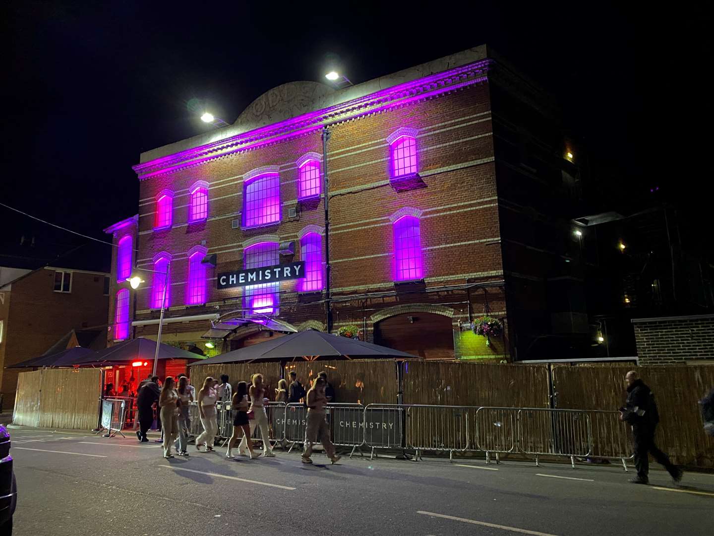 Club Chemistry is a popular Canterbury nightclub which got increasingly busy as the night went on
