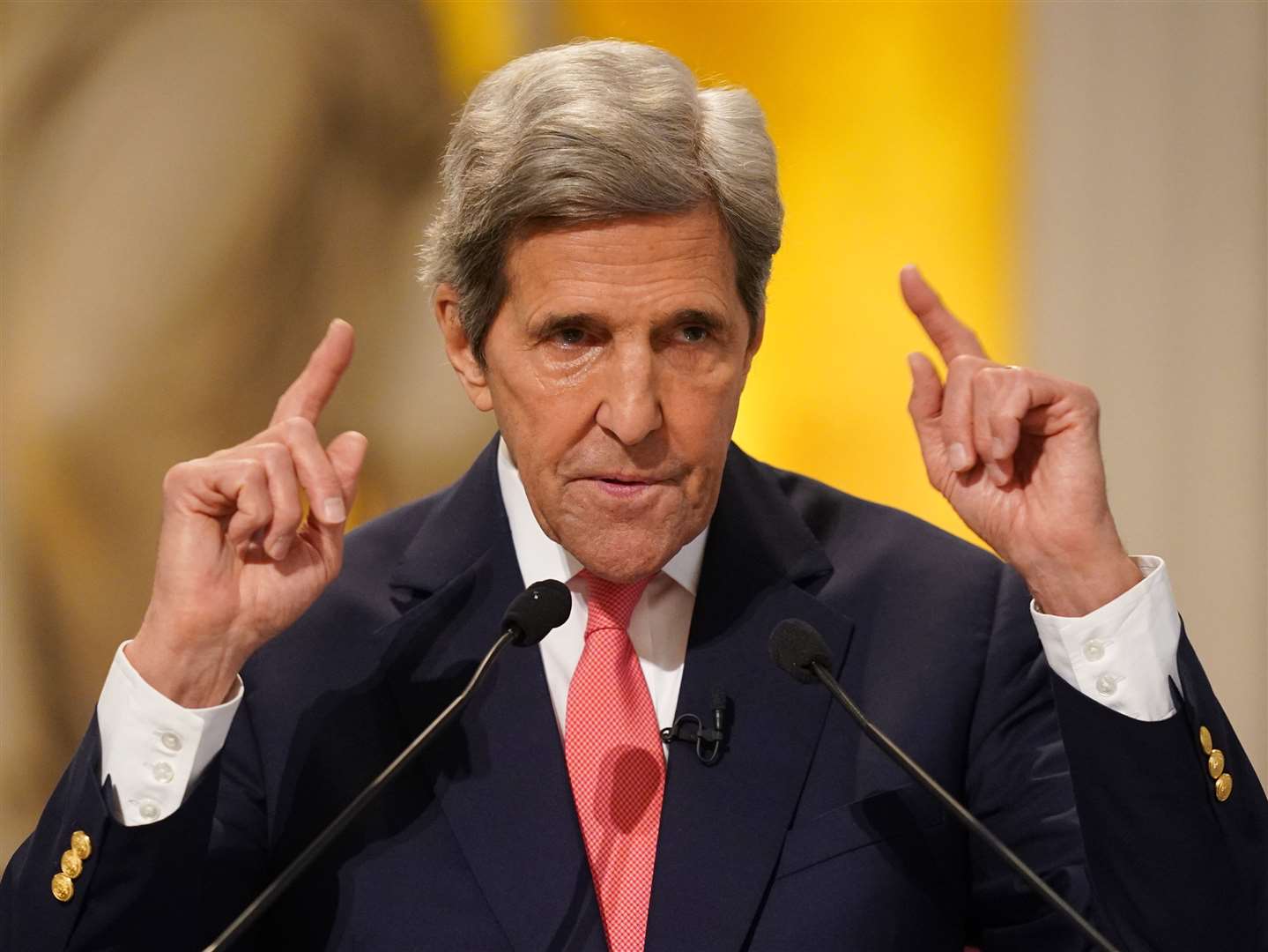 John Kerry, US special presidential envoy for climate, is in Scotland this week (Yui Mok/PA)