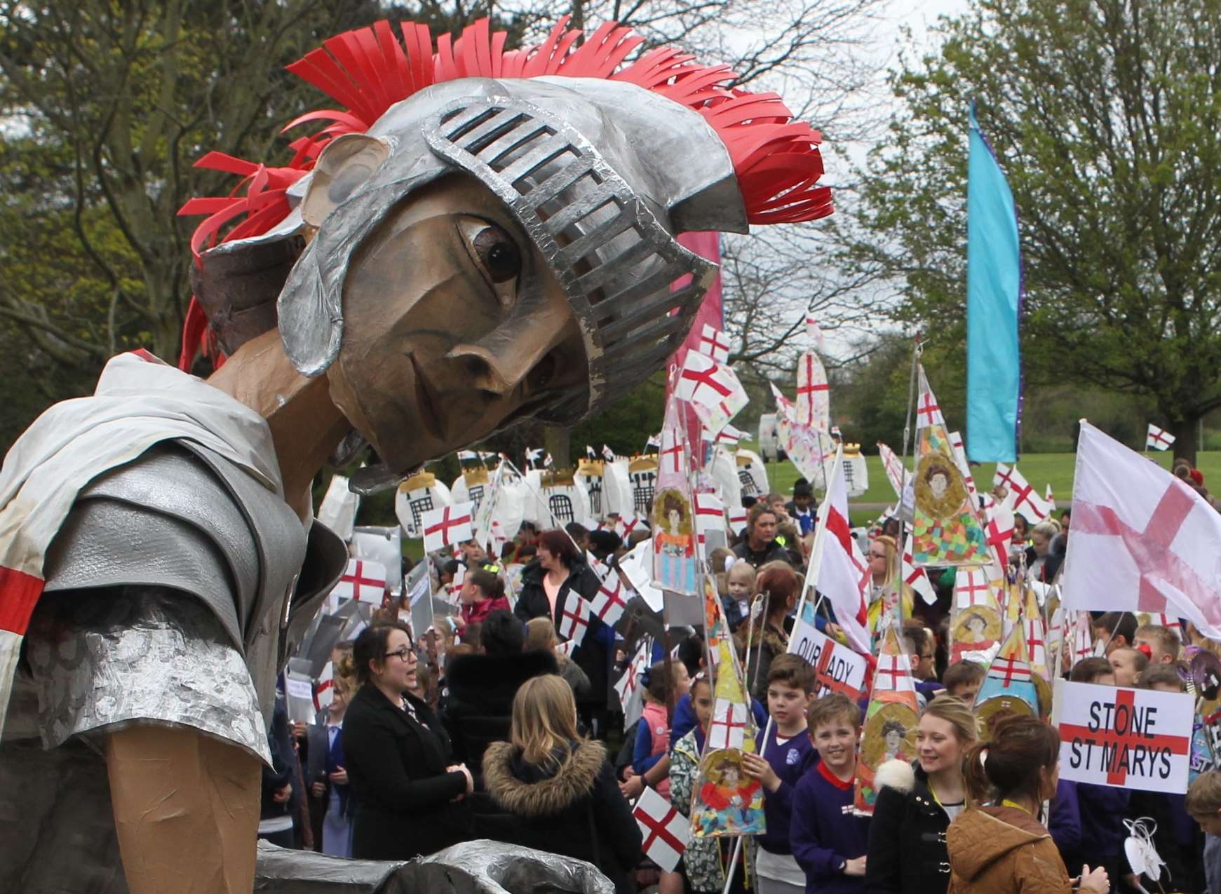 St Day Parade in Dartford tomorrow