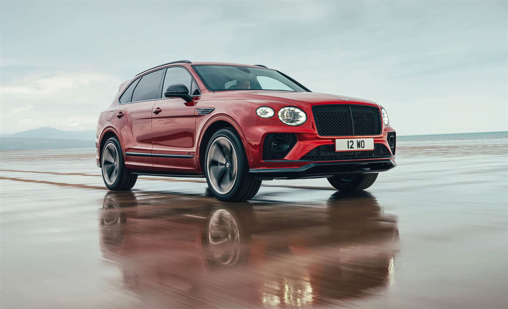 The Bentley Bentayga S is available with a 2.9-litre V6 hybrid powertrain