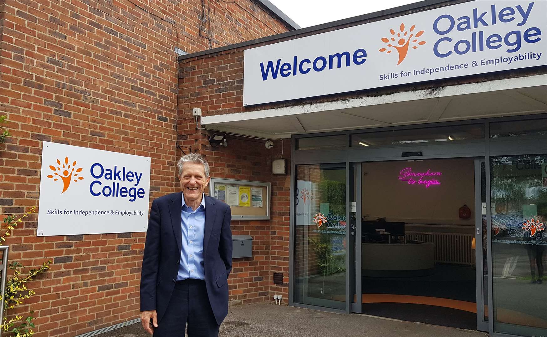 Gordon Tillman, chief executive at Oakley College