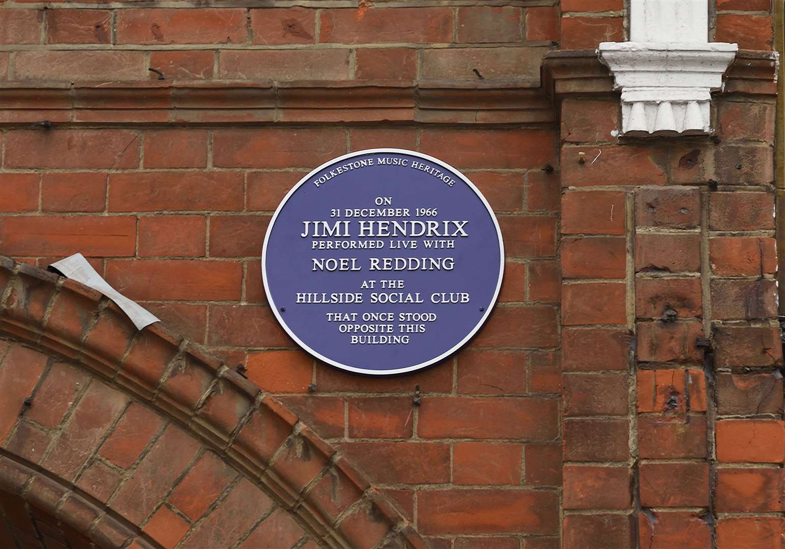 The plaque was unveiled in 2020. Photo: Mark Hourahane