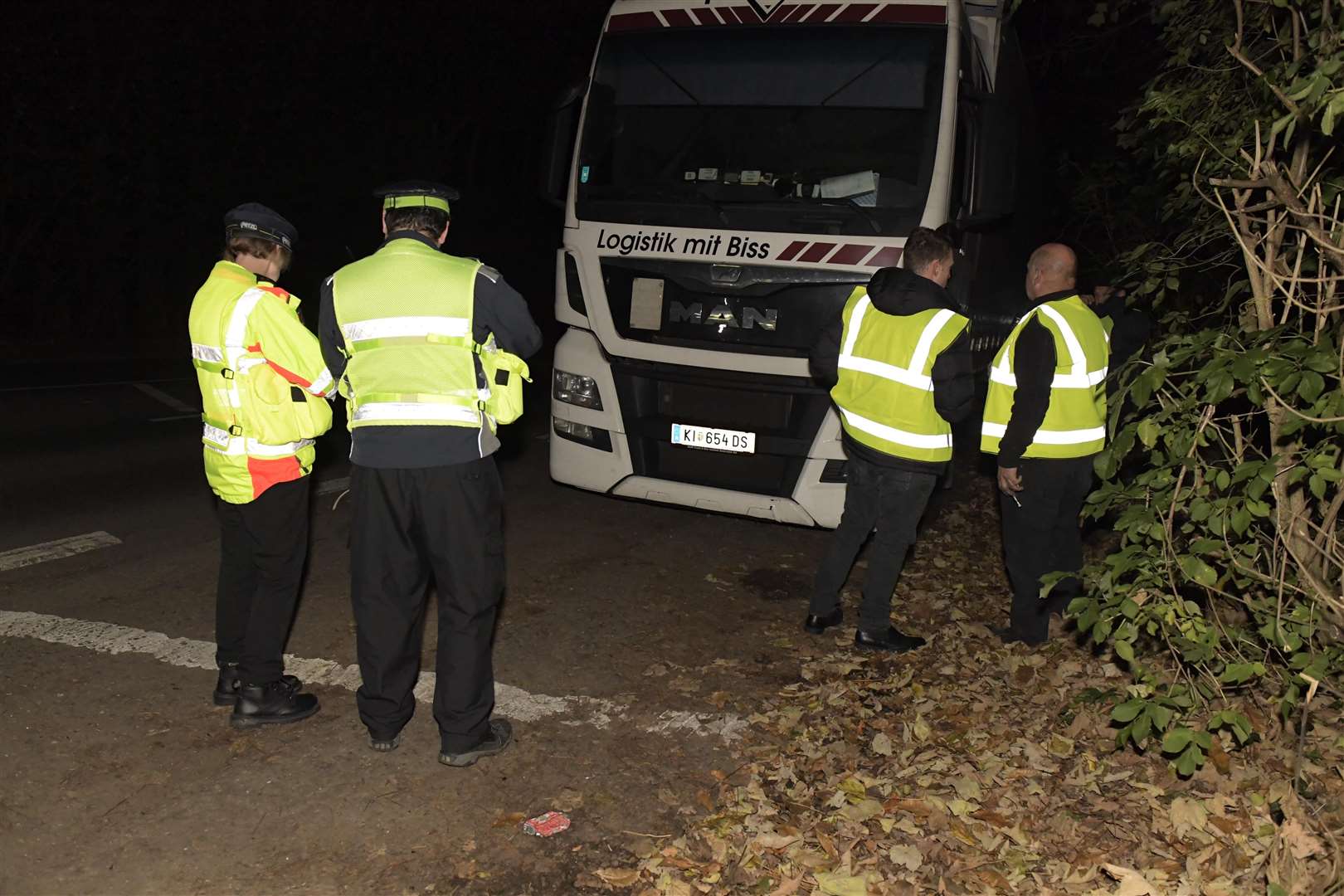 The council crackdown on nuisance lorry drivers parking overnight on the A20 has been "extremely successful". Picture: Barry Goodwin