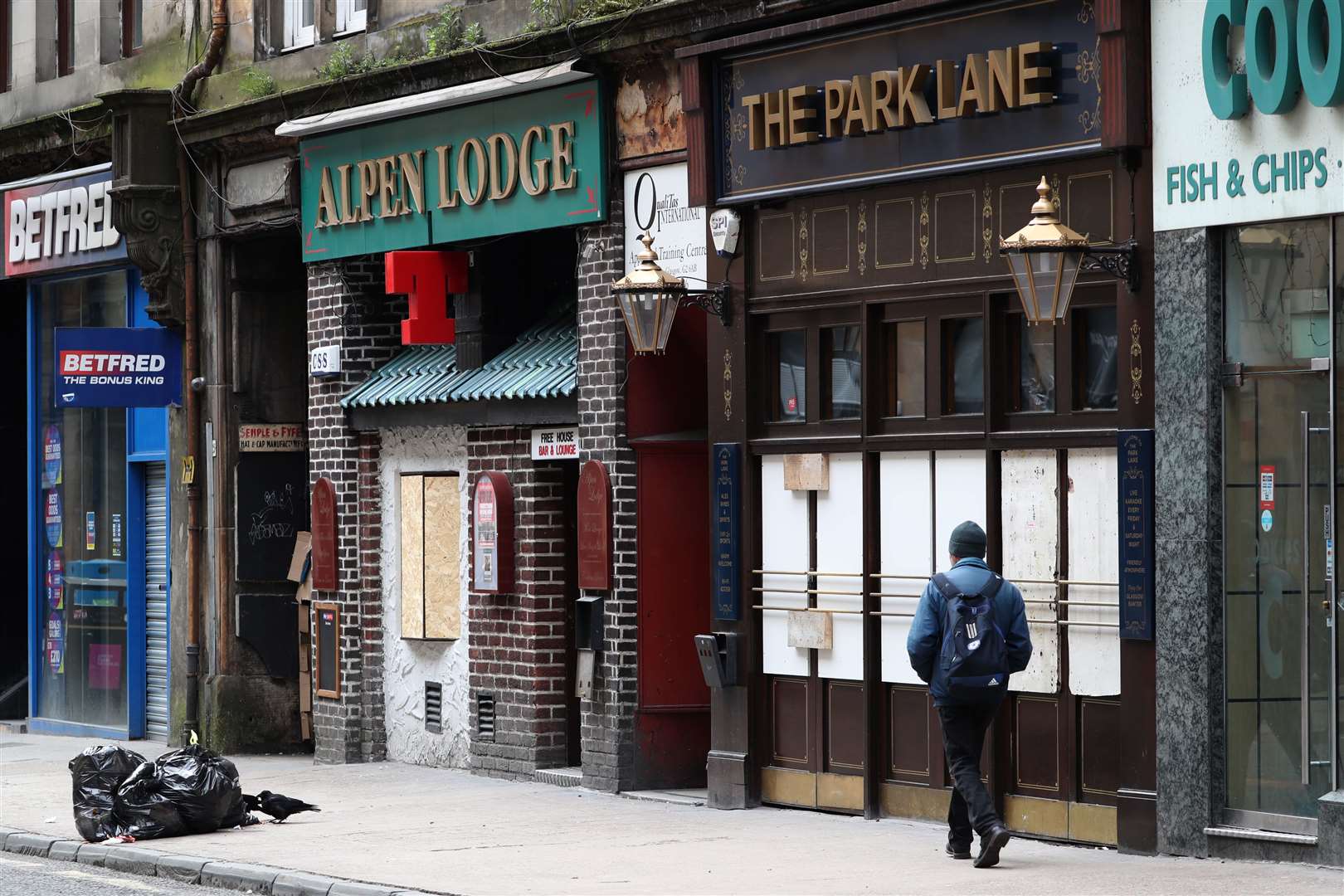 Licensed premises were closed for long periods as a result of the initial UK lockdown (Andrew Milligan/PA)