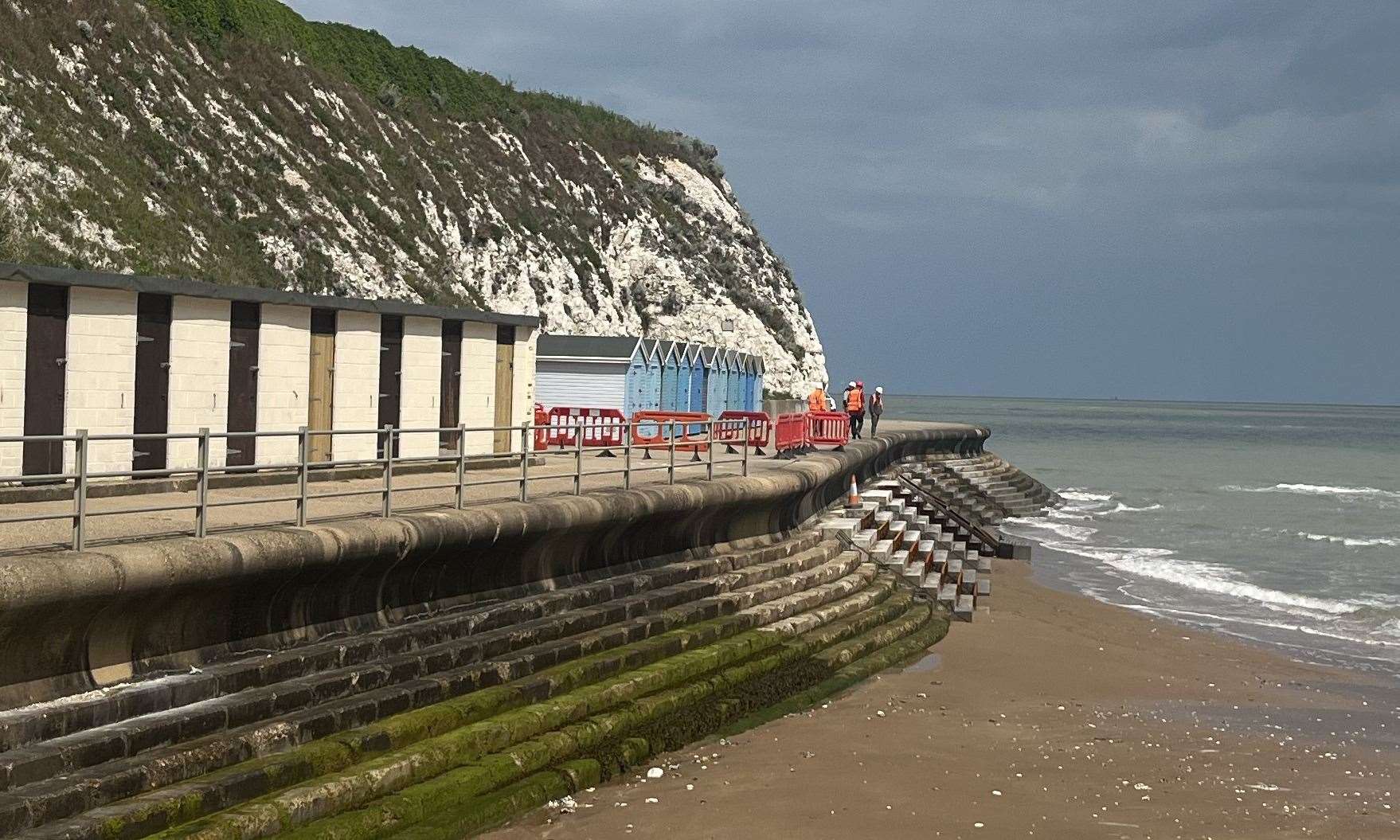 Closures at the Dumpton Gap promenade in Broadstairs are set to take place until July 22