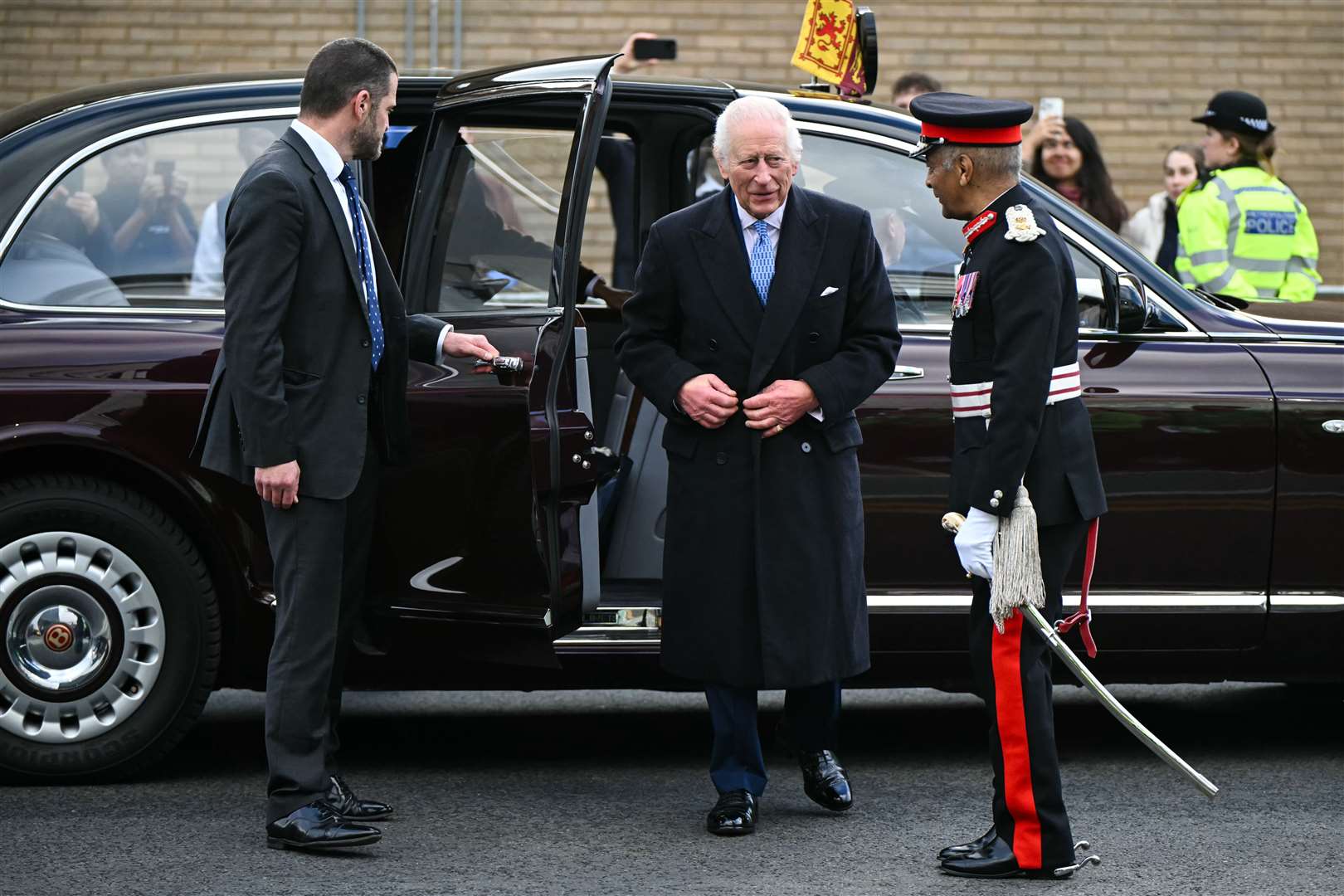 Charles launched the Coronation Food Project a year ago (Aaron Chown/PA)