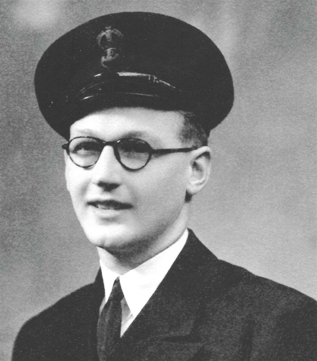 Peter Smoothy as a young man. He was one of the Allied servicemen who took part in the Normany landing on June 6, 1944. Picture: Taxi Charity for Military Veterans