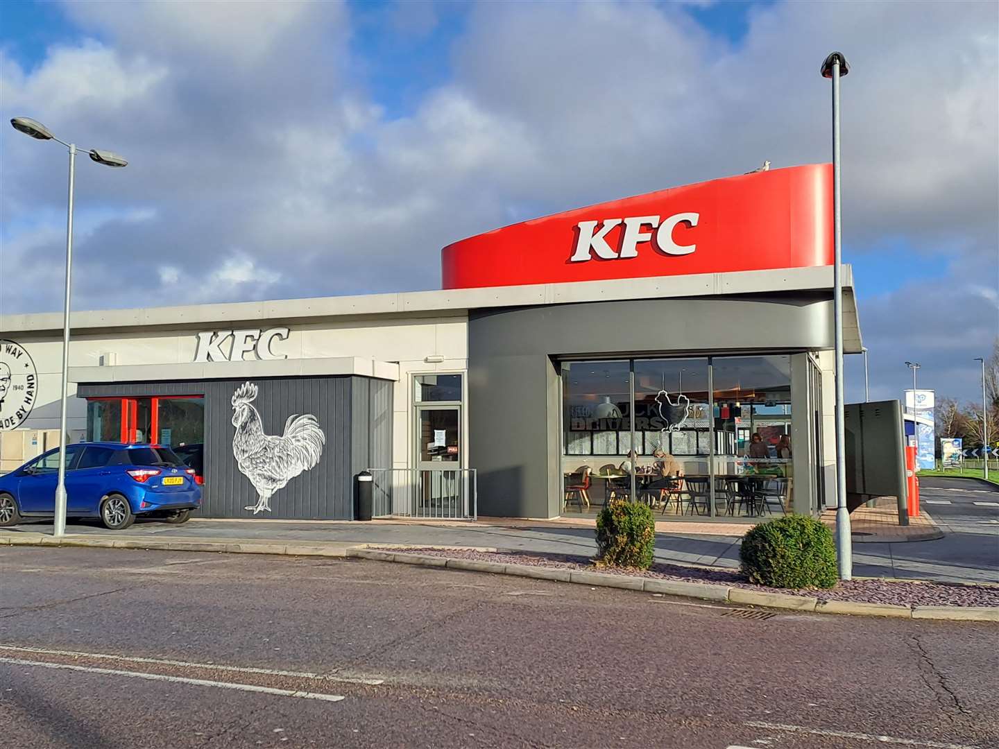 KFC admits the performance of its drive-thru restaurant in Chestfield, near Whitstable, "isn't up to standards"