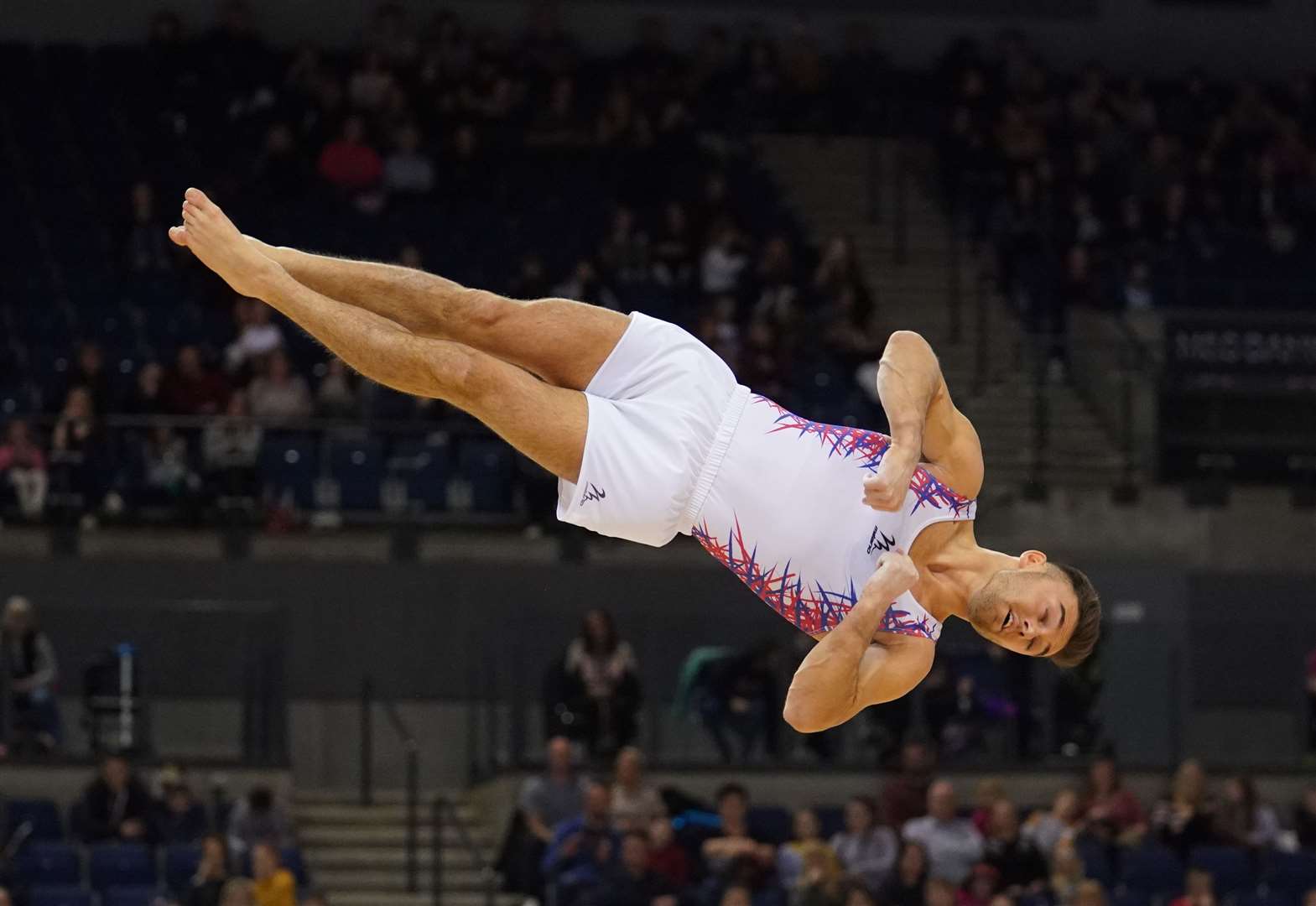 Giarnni Regini-Moran in action at the British Championships Picture: British Gymnastics