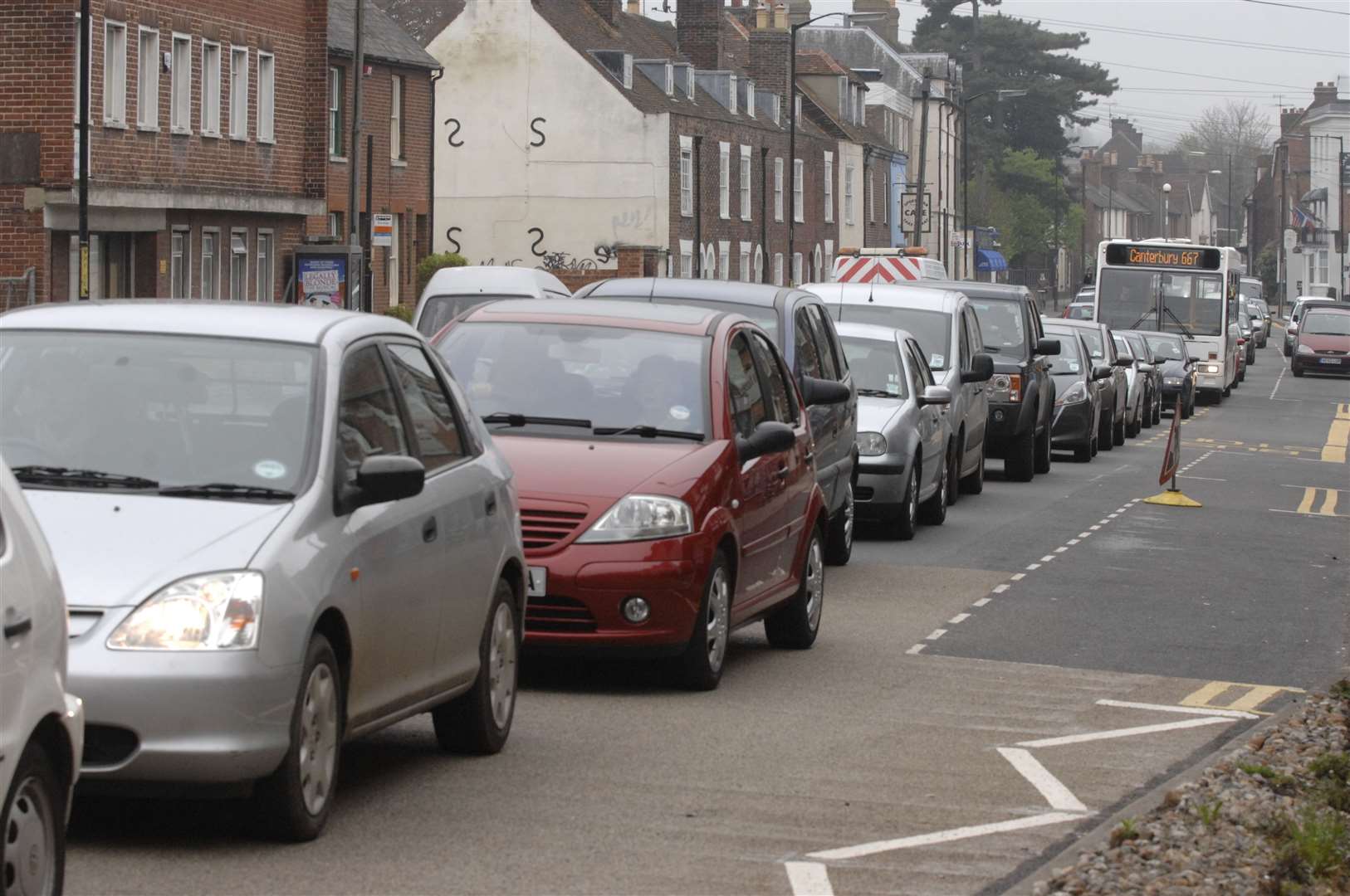 Traffic in Wincheap can be notoriously heavy