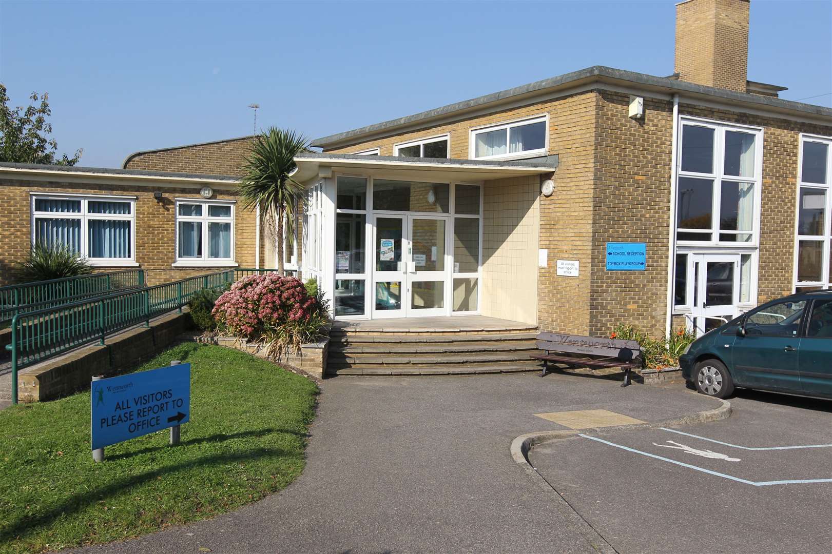 Wentworth Primary School in Dartford has sent nearly 100 pupils and nine staff members home. Picture: John Westhrop