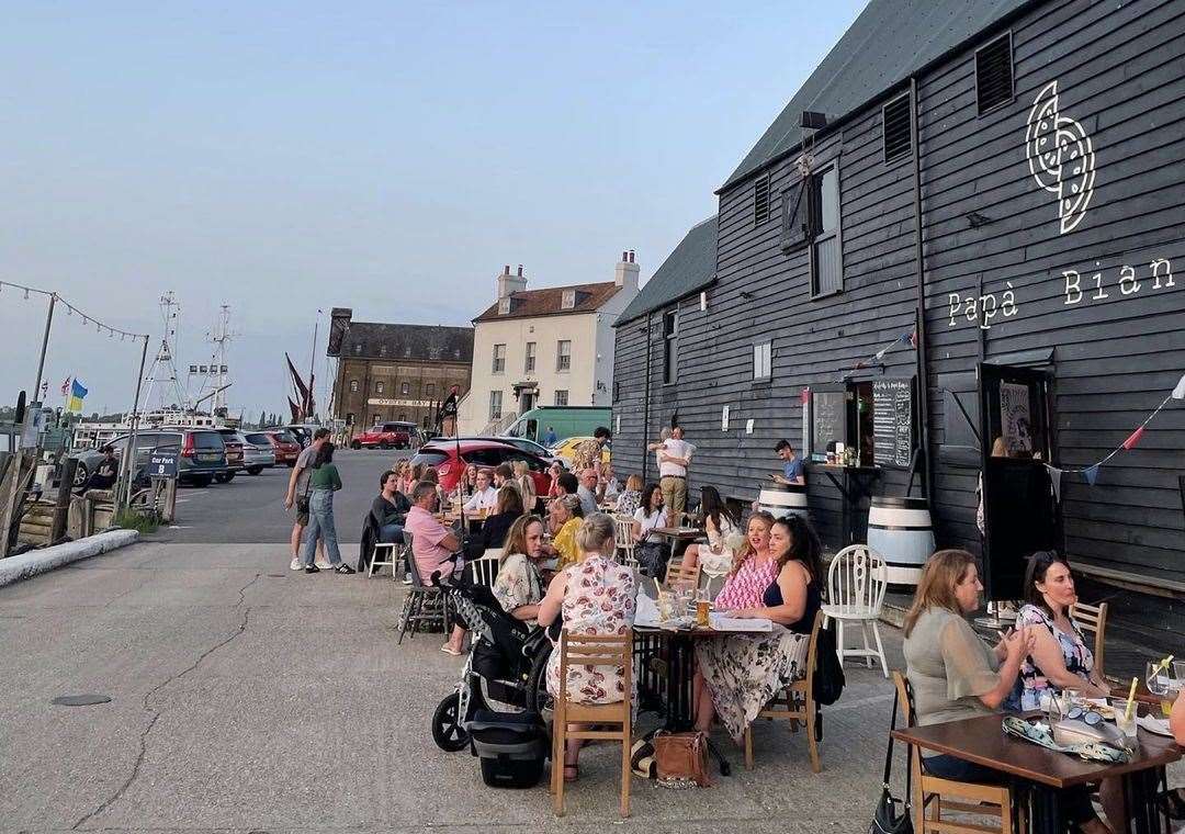 Papà Bianco pizza has been voted the best in Kent. Picture: Papà Bianco/Instagram