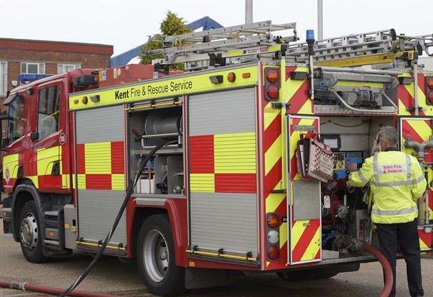 Dartford: Third Kent corn fire in two days breaks out