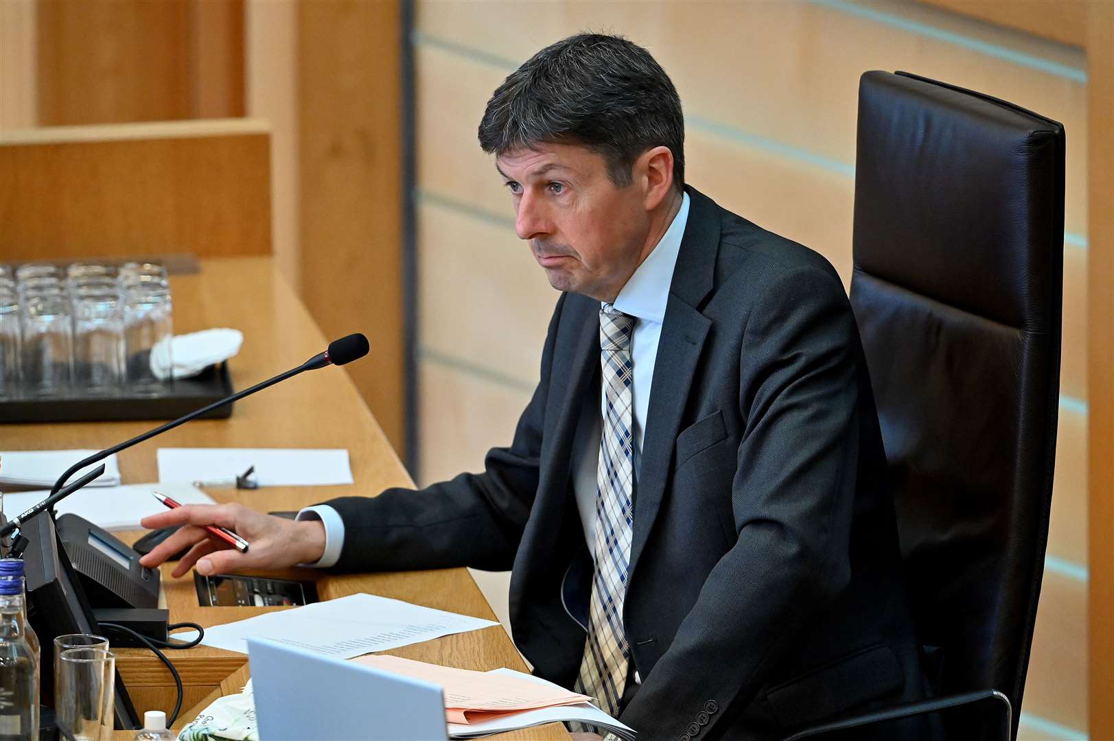 The Scottish Parliament’s presiding officer, Ken Macintosh (Jeff J Mitchell/PA)