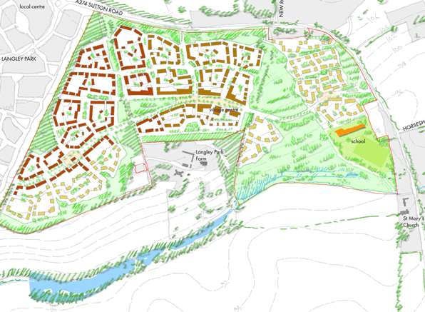 Plans for the Langley site