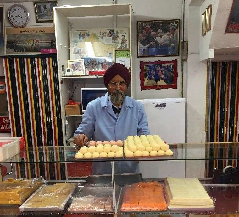 Hardish Singh Virdee at Virdee Strores in Arthur Street