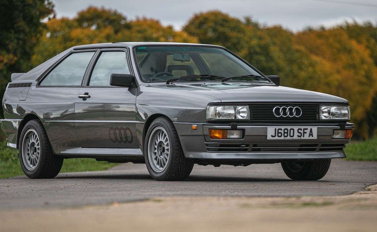 A 1992 Audi UR Quattro 2.2 Turbo RR 20V. Image: Silverstone Auctions.