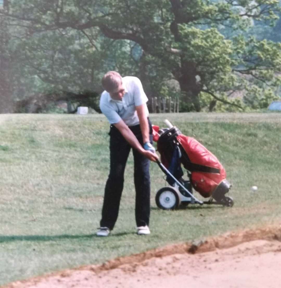 Bryan was one of the oldest members of Bearsted Golf Club