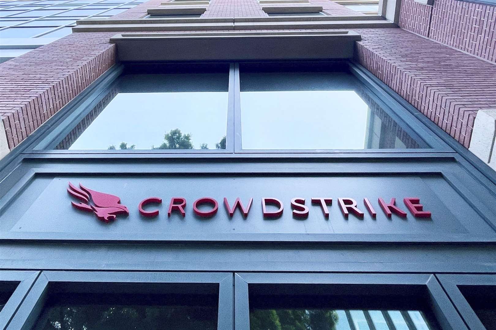 A CrowdStrike office in California (Haven Daley/AP)