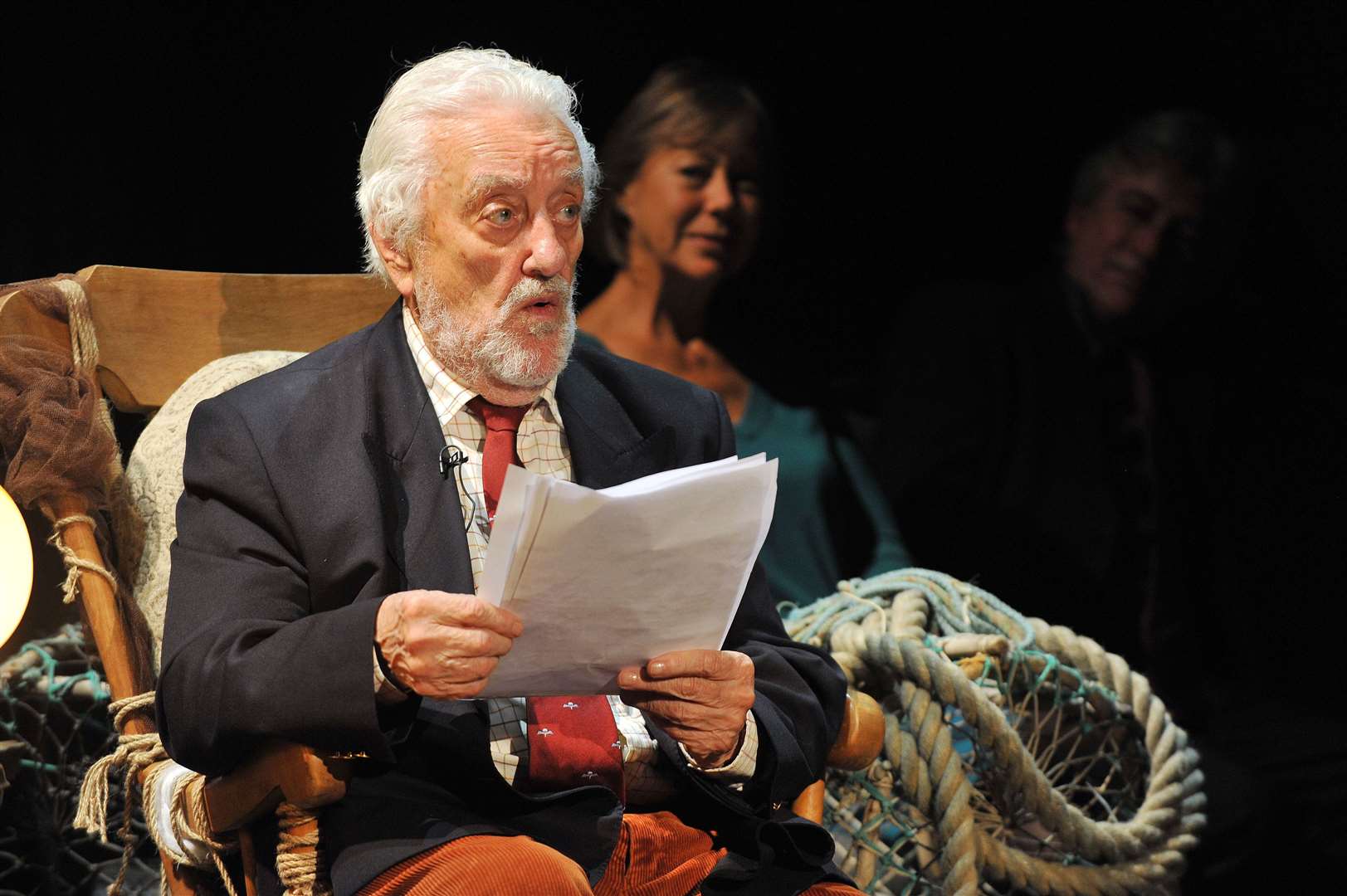 Veteran actor Bernard Cribbins, who narrated The Wombles (PA)