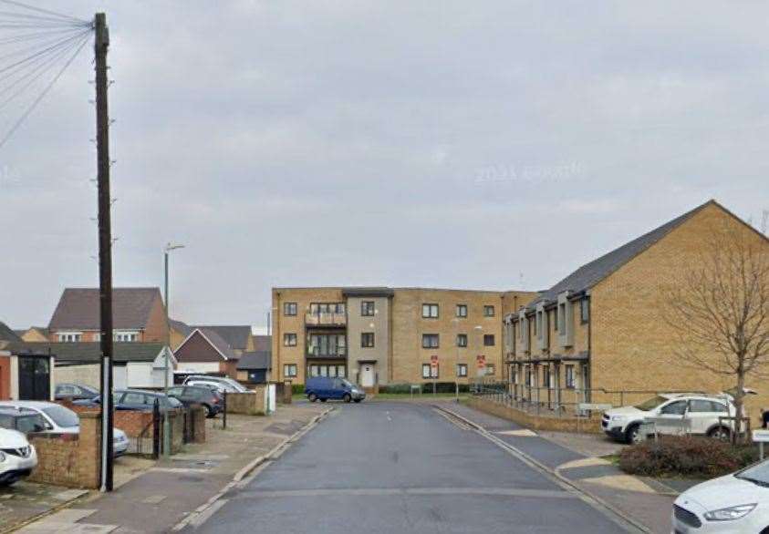 Crews were called to a kitchen fire at a flat in Priory Road, Dartford. Picture: Google