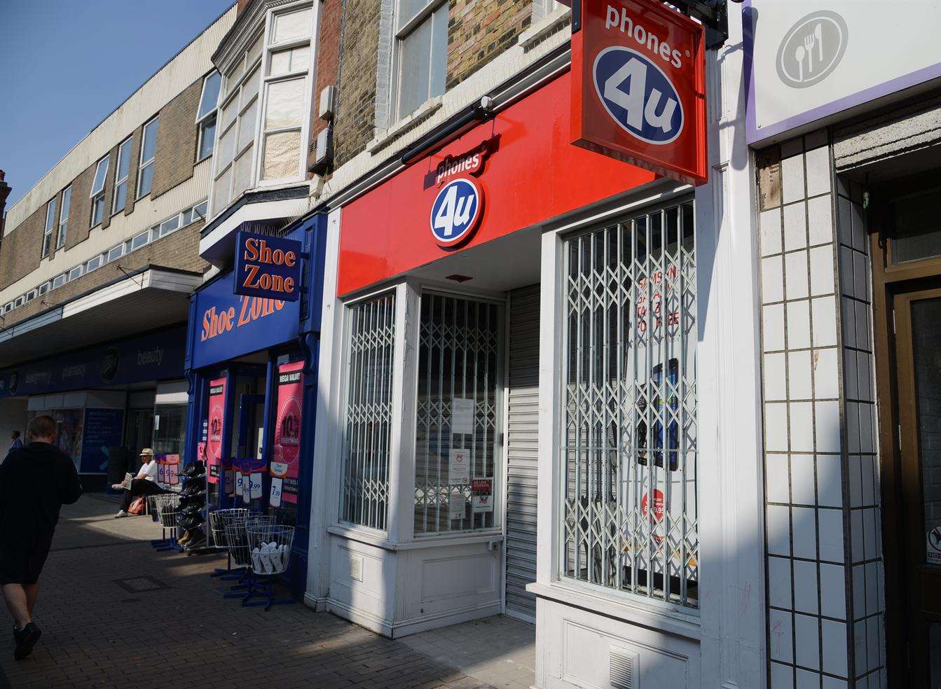 Phones 4U, Biggin Street, Dover Picture: Gary Browne