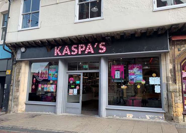 Kaspa's Desserts in Canterbury High Street closed in September