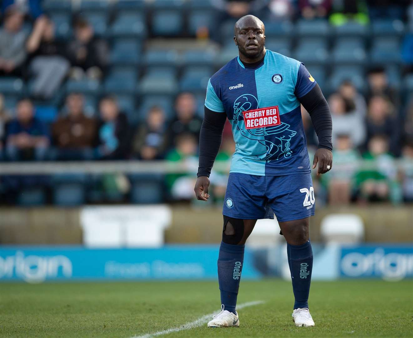 Alex Jakubiak played alongside Adebayo Akinfenwa at Wycombe Picture: Ady Kerry