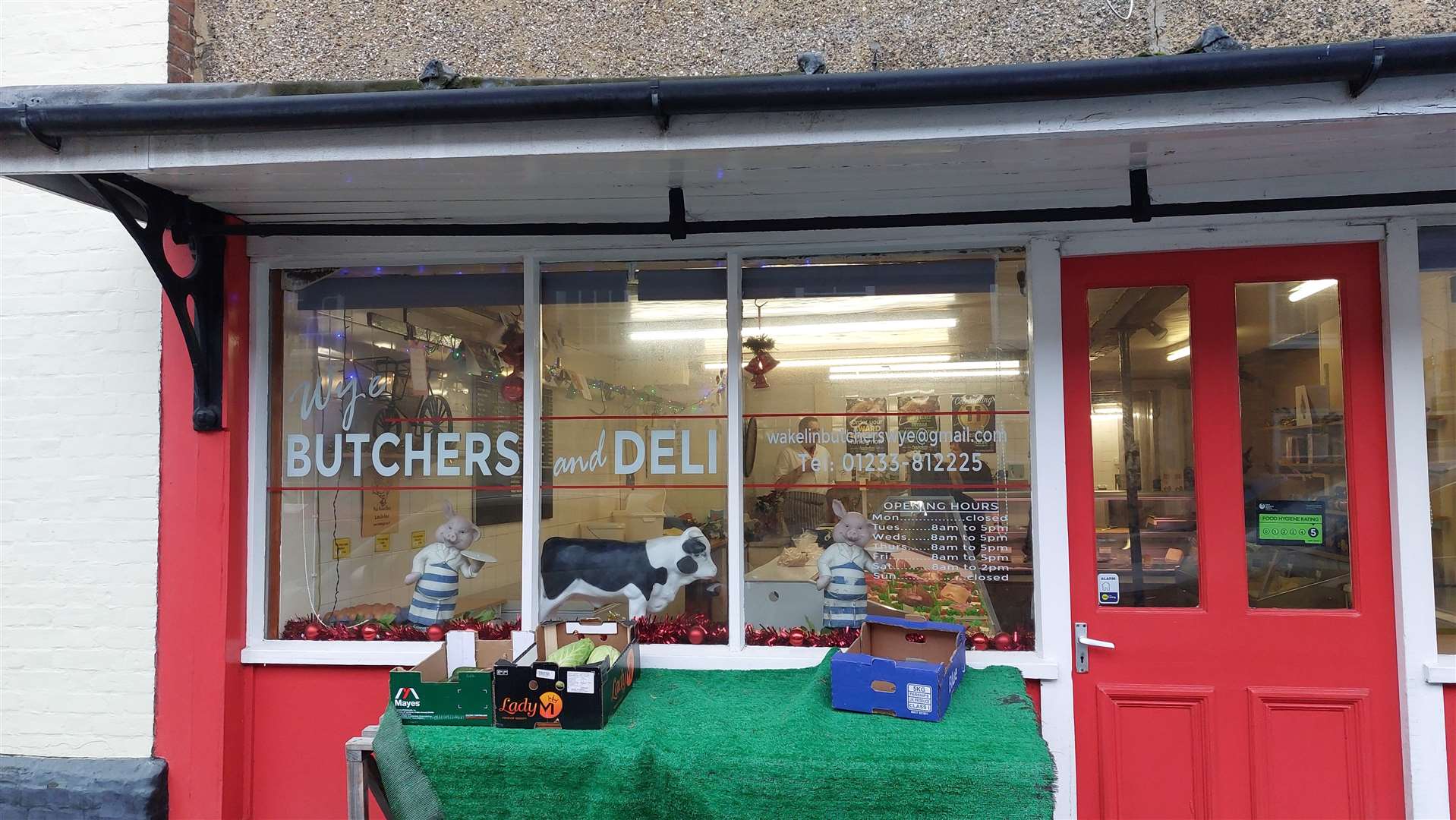 The butchers in Church Street, Wye, closed for the final time on New Year’s Eve