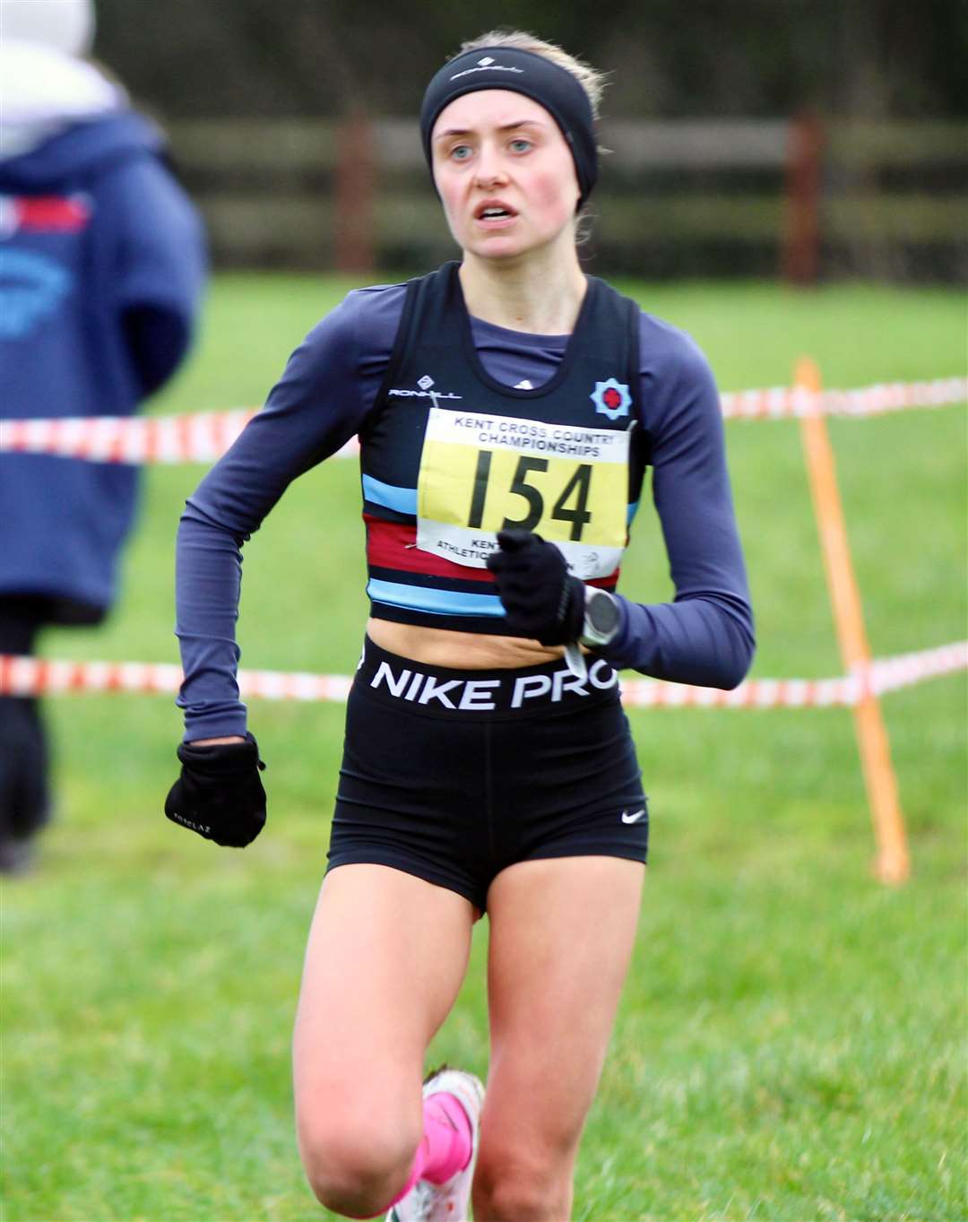 Blackheath & Bromley's Eliza Nicholson was too good for the rest of the field in the under-20 women's race. Picture: Mark Hookway