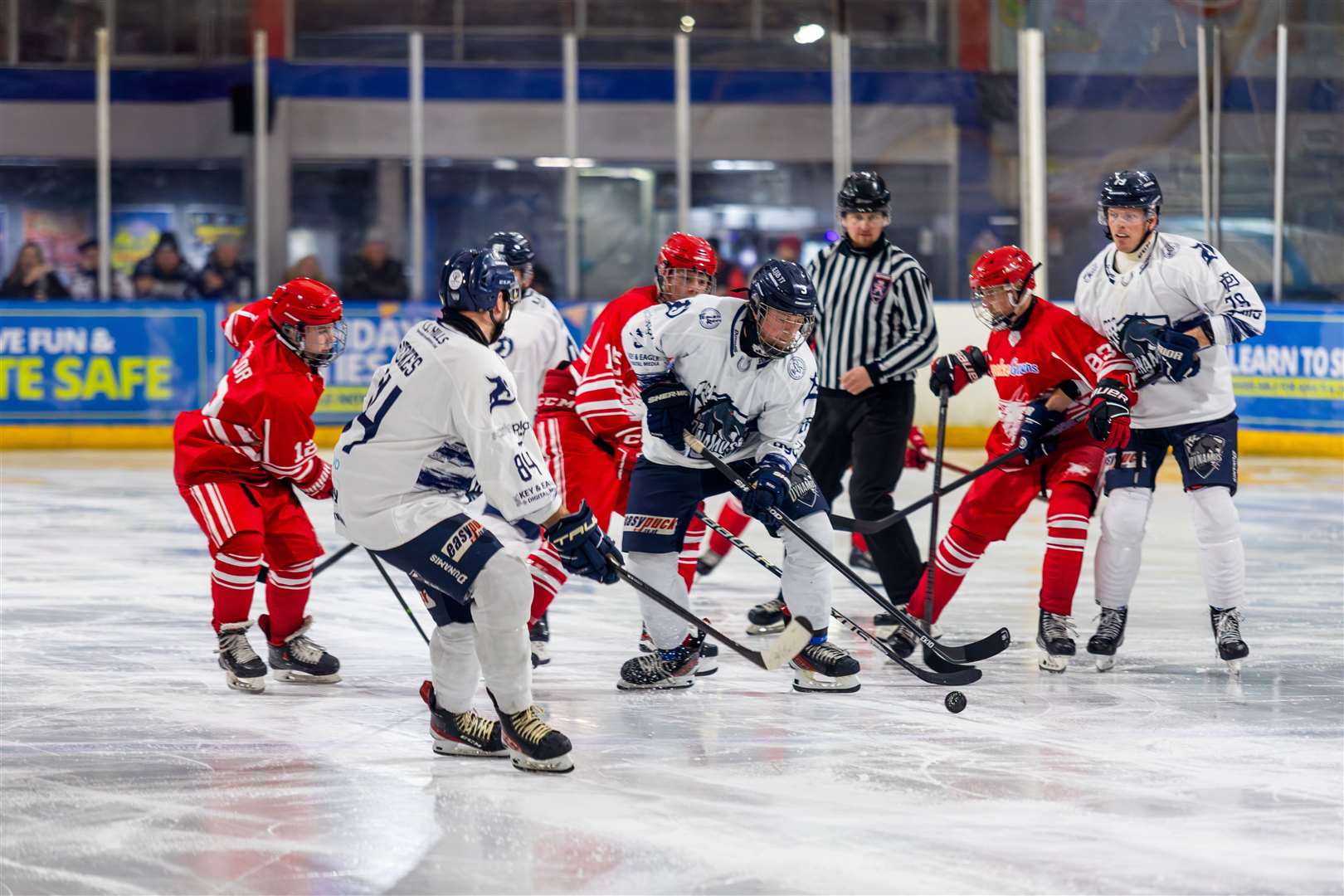 Invicta Dynamos versus Swindon Wildcats 2 at Planet Ice, Gillingham last Sunday Picture: David Trevallion