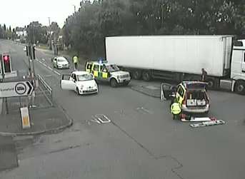 The A20 is closed in both directions