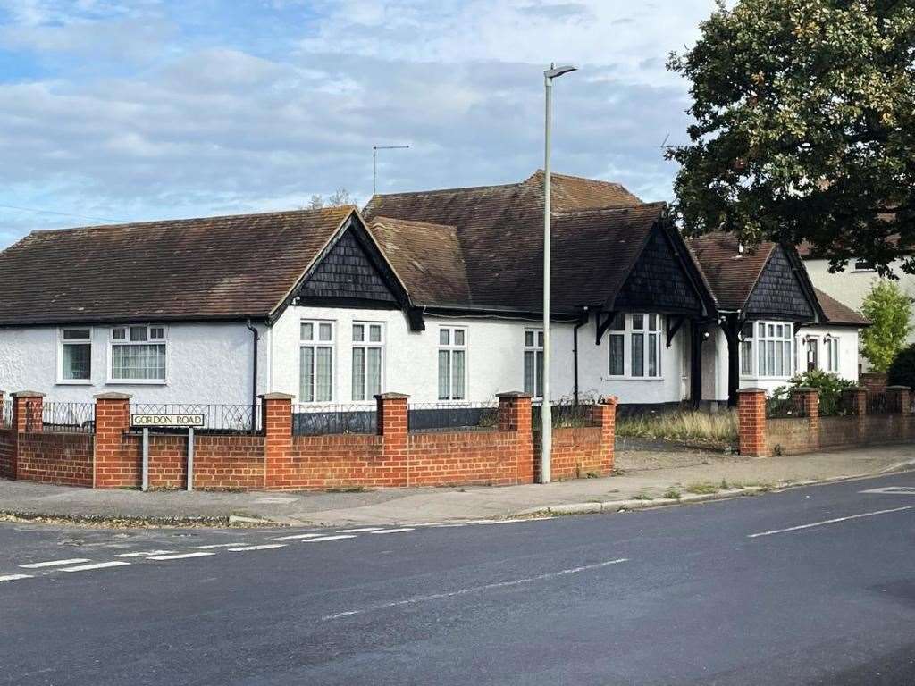 Former care home in Spenser Road Herne Bay which was closed by