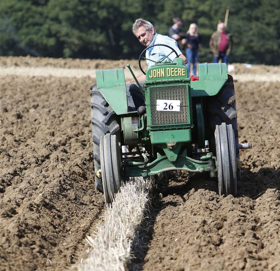 The Weald of Kent Ploughing Match last year Picture: Andy Jones