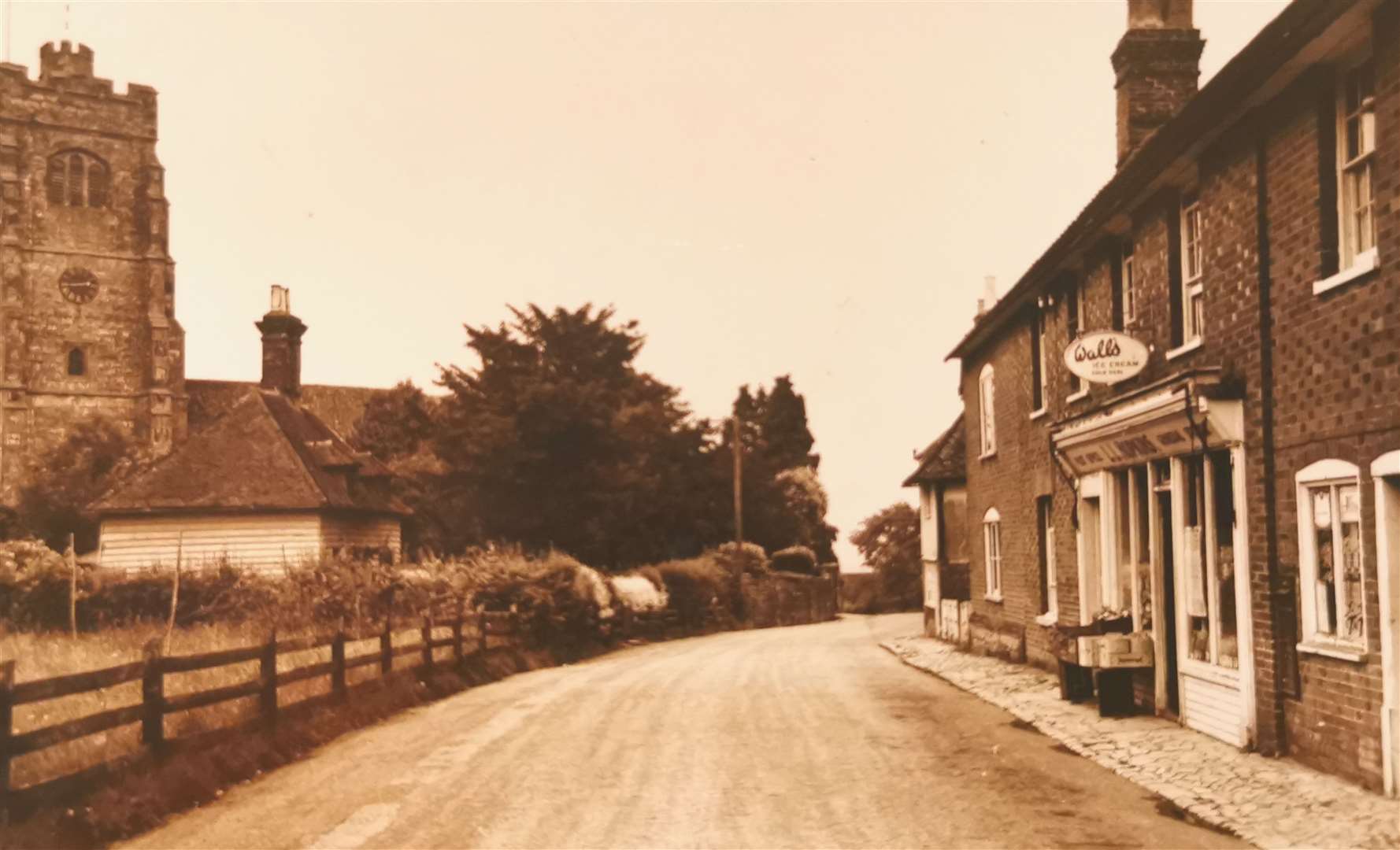 A view of the how the former village store in Egerton looked under the Hopkins family in the 1900's Picture credit: Norman Hopkins