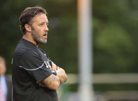 Maidstone boss Jay Saunders Picture: Martin Apps