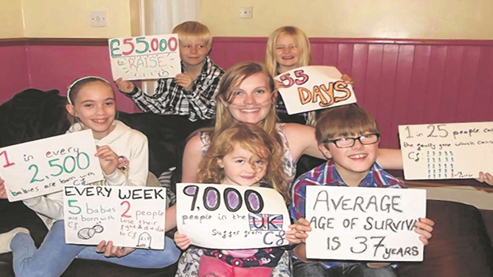 Roisin Kelleher with brother Cian and his friends