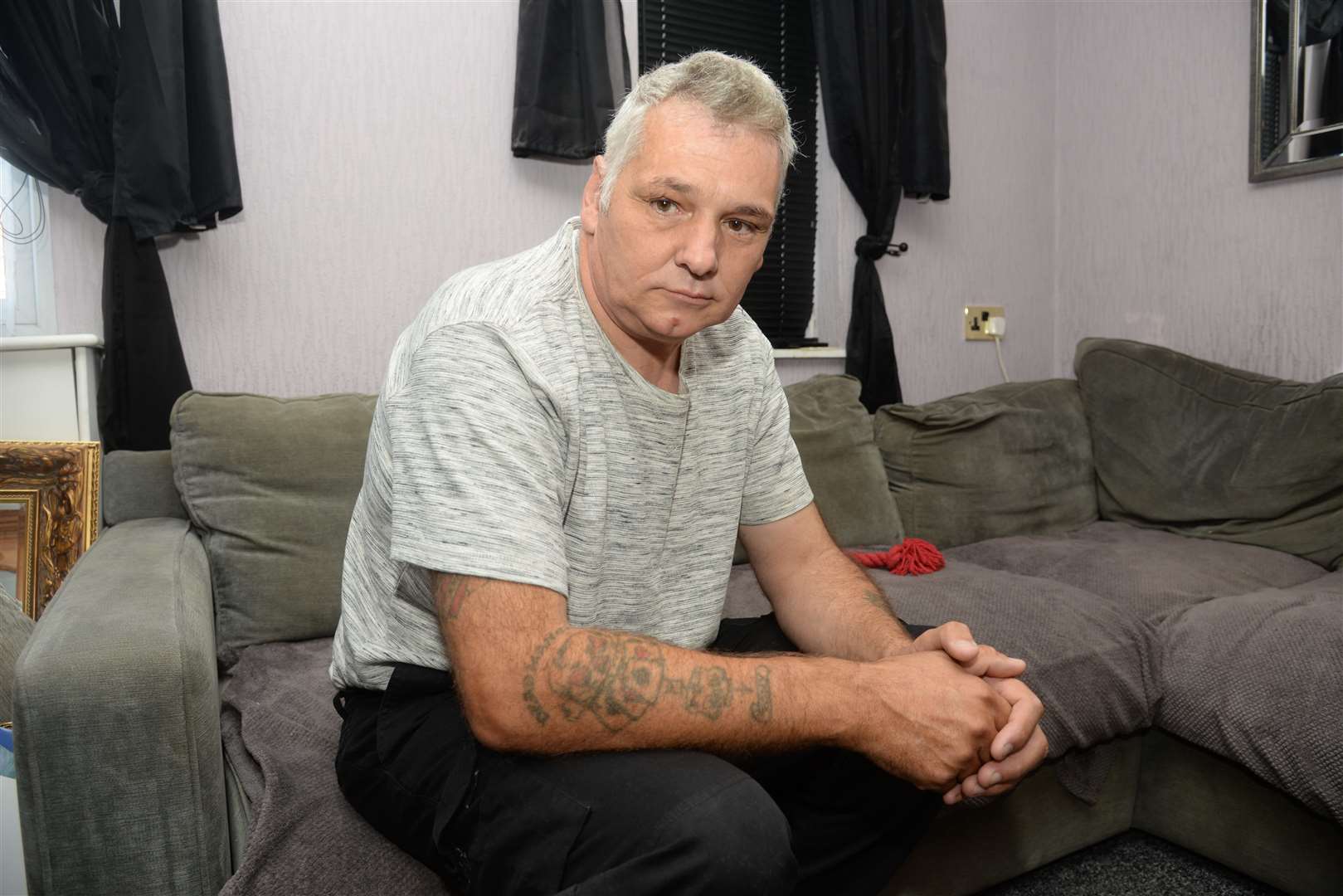 Tony Hannington was abused by his wife for four years