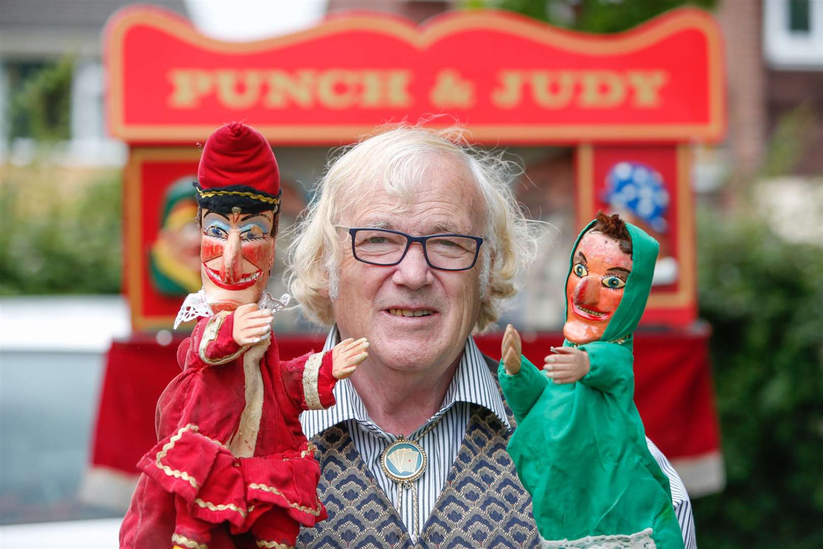 Swale Punch and Judy man Myles 'Mr Mystery' Phillips often puts on shows at The Leas at Minster. Could there be more?