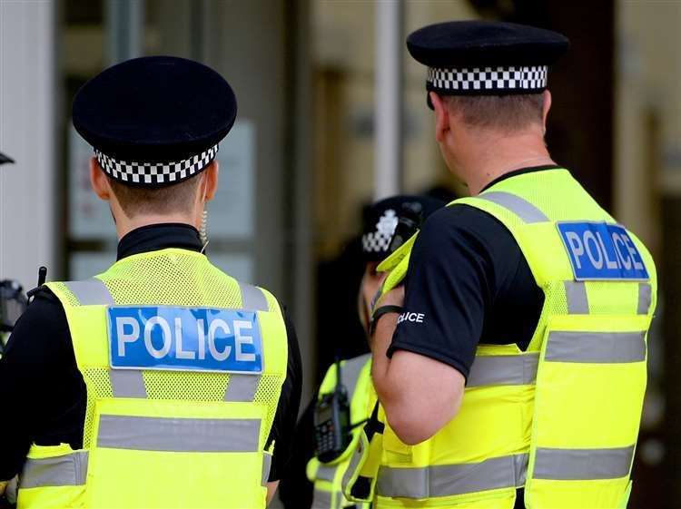 A number of catalytic converters were found at a property near Ramsgate