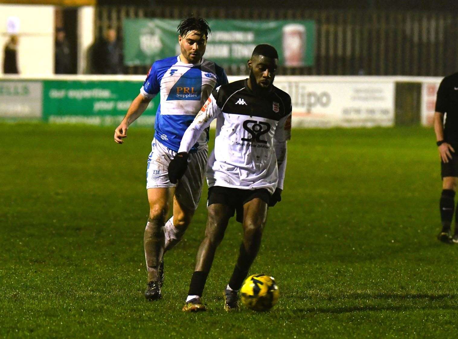 Midfielder Helge Orome has left Town and signed for Haringey. Picture: Marc Richards