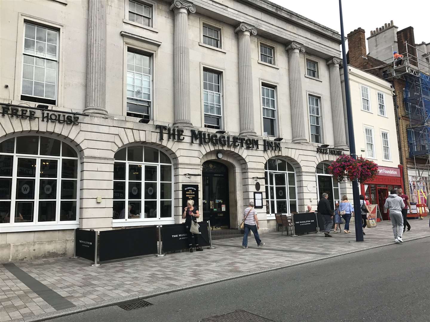 The Muggleton Inn in Maidstone High Street opened in 1995