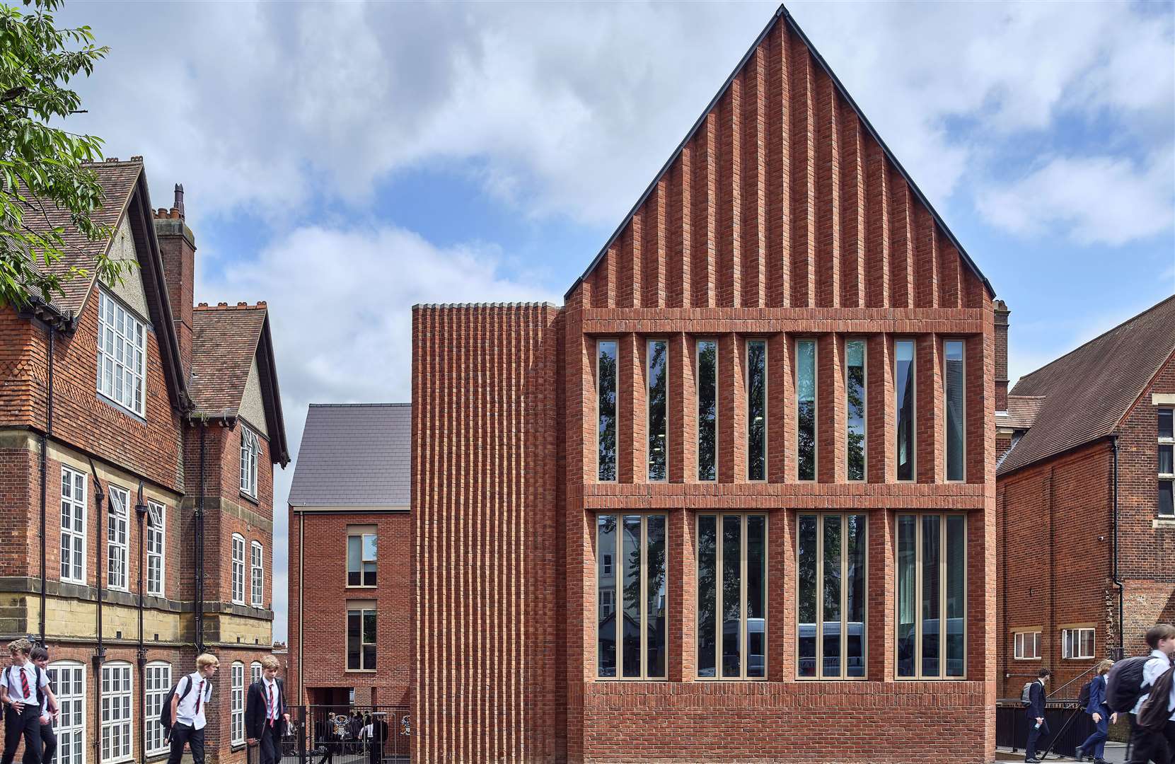 The Mitchell Building at the Skinners' School in Tunbridge Wells, designed by Bell Phillips Architects. Picture: Kilian O'Sullivan