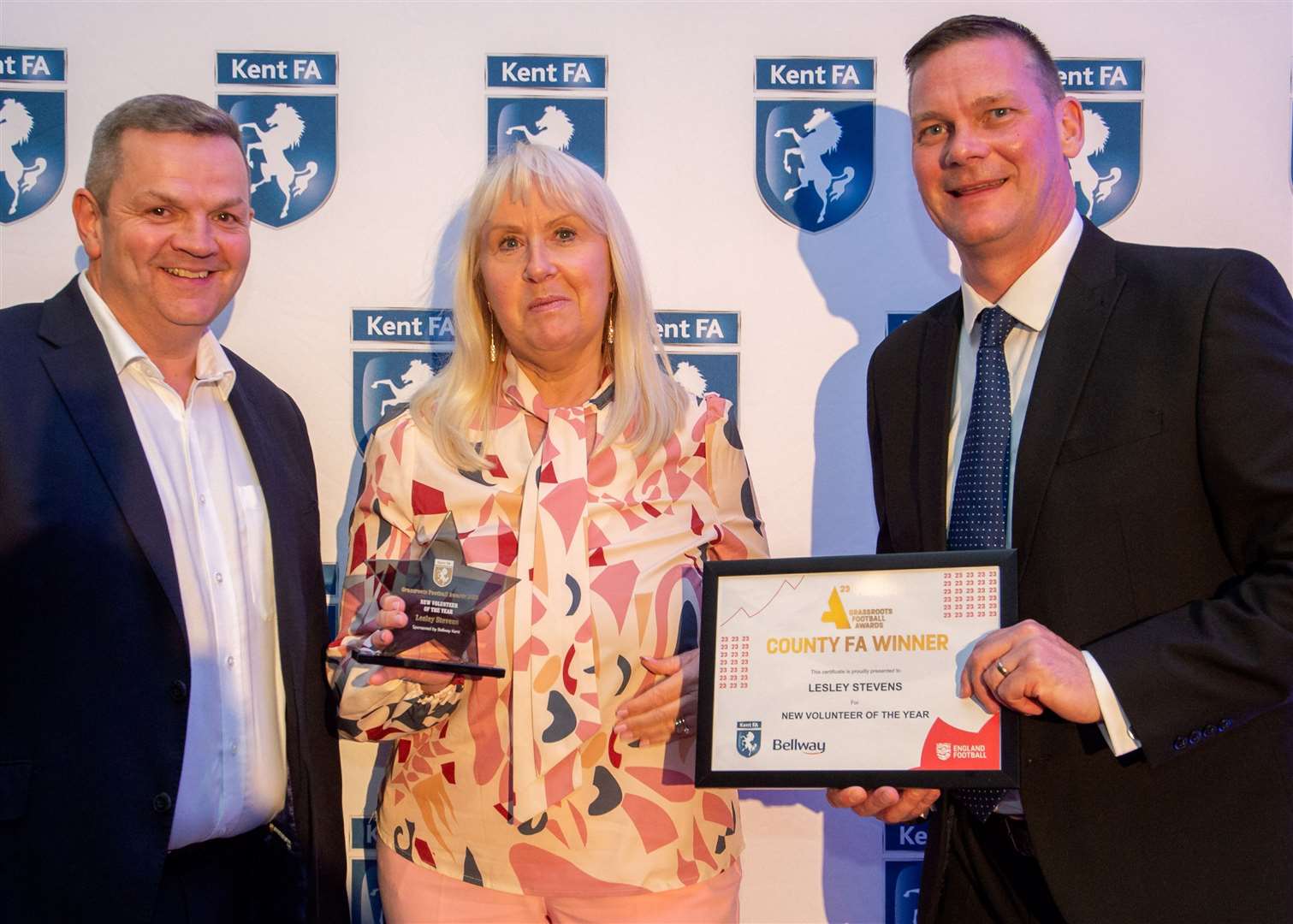 The 2023 Kent Fa Grassroots Workforce Awards Held At The Ashford International Hotel And Spa 6012