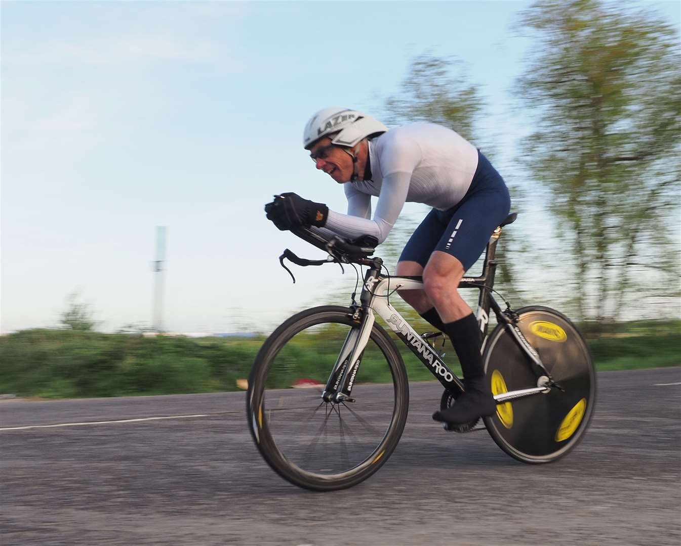 Wigmore CC's leading rider Keith Walker Picture: James Bell (fotobell.uk)